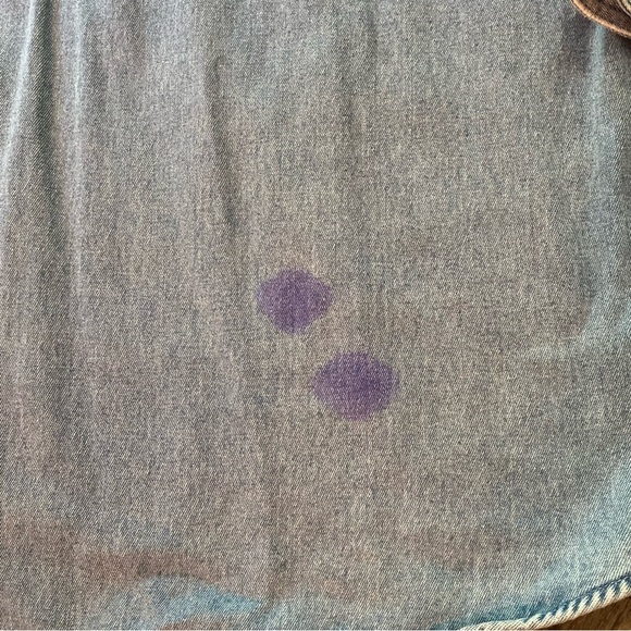 Vintage Cherokee Denim Long Sleeve button up shirt - Picture 7 of 7